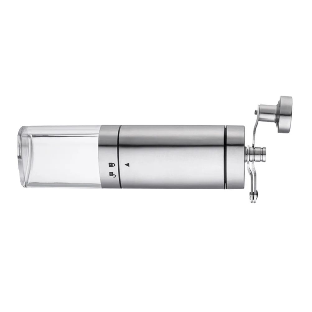 Stainless Steel Manual Coffee Grinder Triangle Handle Compact Coffee Bean Pepper Mill Grain Spice Grinder for Travel Home Office
Stainless Steel Manual Coffee Grinder Triangle Handle Compact Coffee Bean Pepper Mill Grain Spice Grinder for Travel Home Office