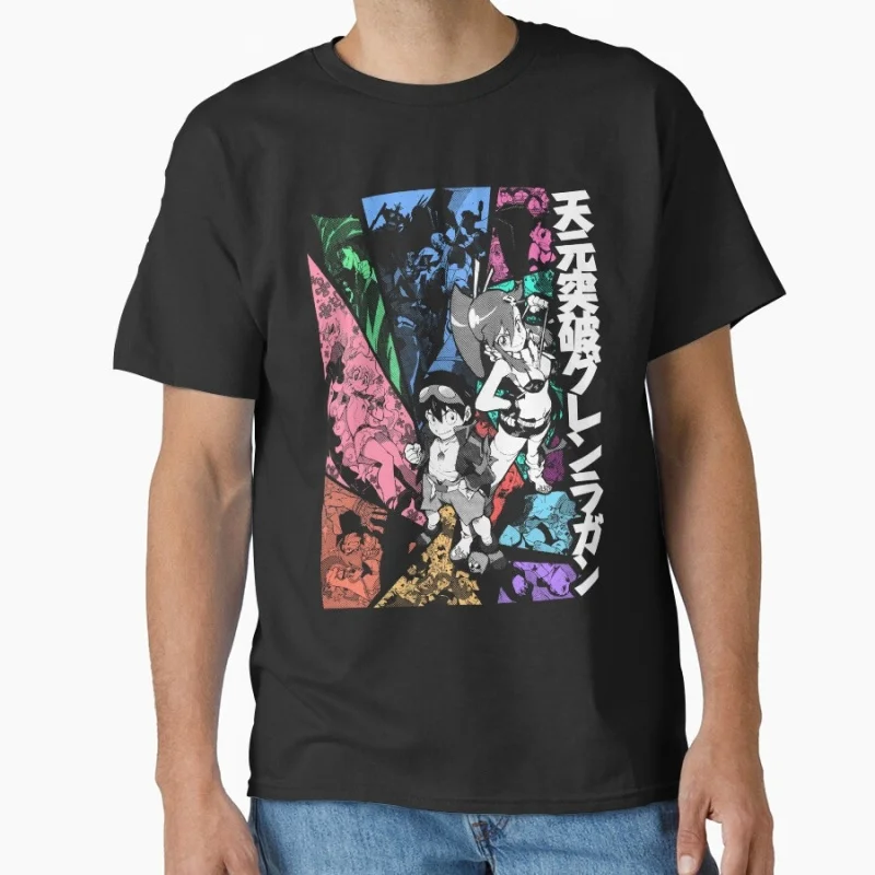 Tengen Toppa!!! Anime Gift t shirt Japan Robot Mecha graphic tee Y2K Clothes 100% Ccotton All size Tops S-6XL
Tengen Toppa!!! Anime Gift t shirt Japan Robot Mecha graphic tee Y2K Clothes 100% Ccotton All size Tops S-6XL