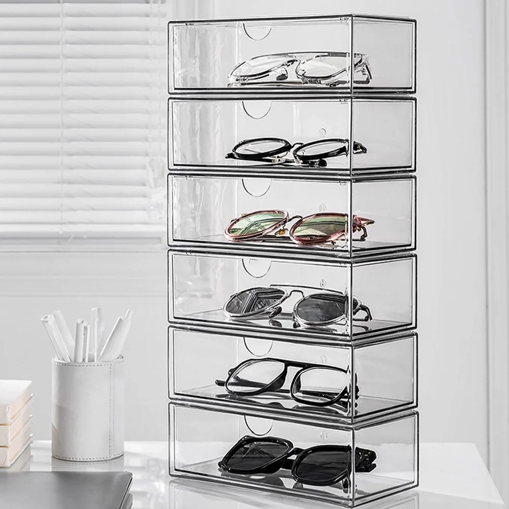 Case Drawer Storage Box Travel Eyeglass Organizer Glasses Sunglasses Holder Clear
Case Drawer Storage Box Travel Eyeglass Organizer Glasses Sunglasses Holder Clear