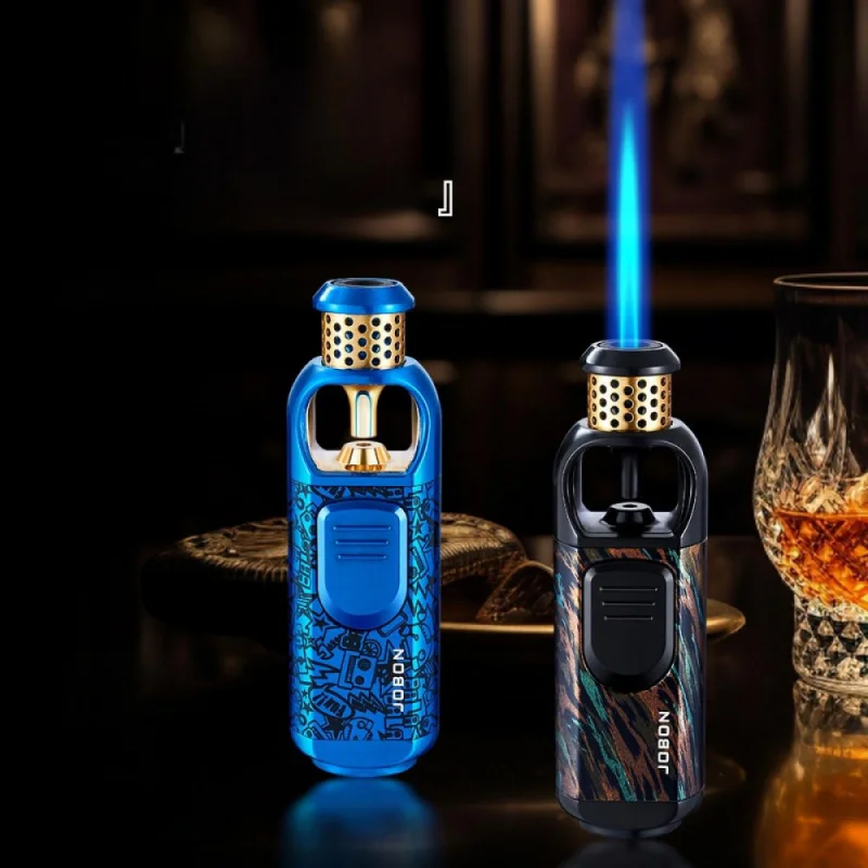 High-End Windproof Torch Lighter, Metal Portable Gas Igniter, Nice Men Gift For Candle Grill BBQ Camping (Without Fuel)
High-End Windproof Torch Lighter, Metal Portable Gas Igniter, Nice Men Gift For Candle Grill BBQ Camping (Without Fuel) 