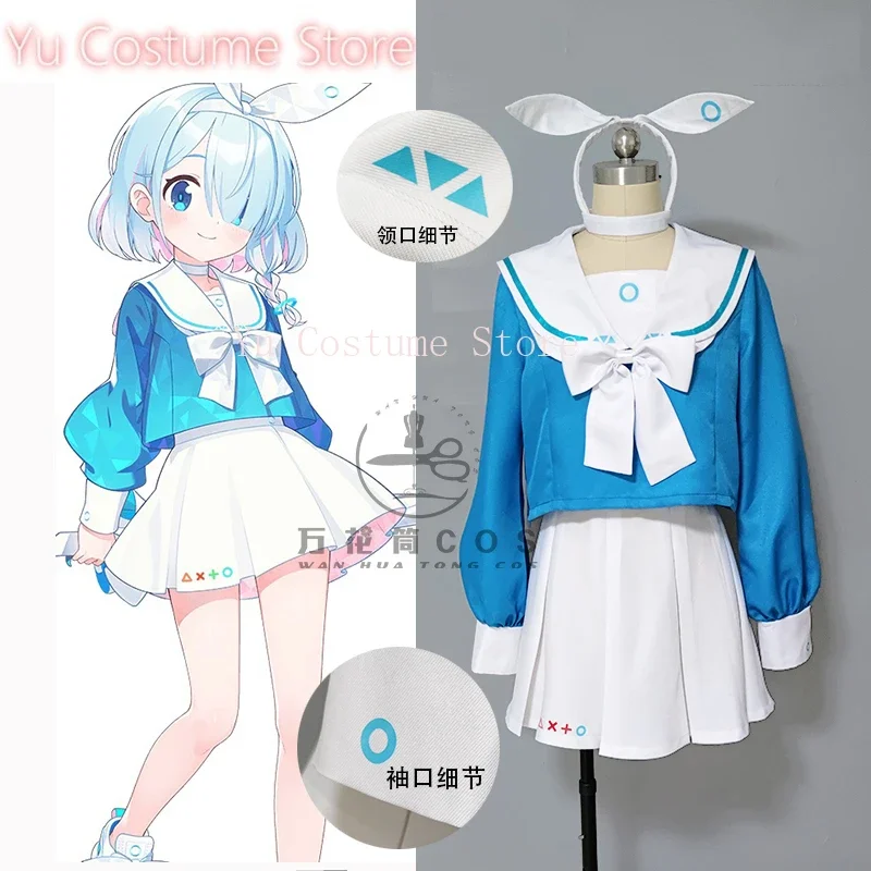 Yu Anime! Blue Archive Arona Lovely Sailor Suit Uniform Cosplay Costume Halloween Party Role Play Game Outfit For Women NEW
Yu Anime! Blue Archive Arona Lovely Sailor Suit Uniform Cosplay Costume Halloween Party Role Play Game Outfit For Women NEW