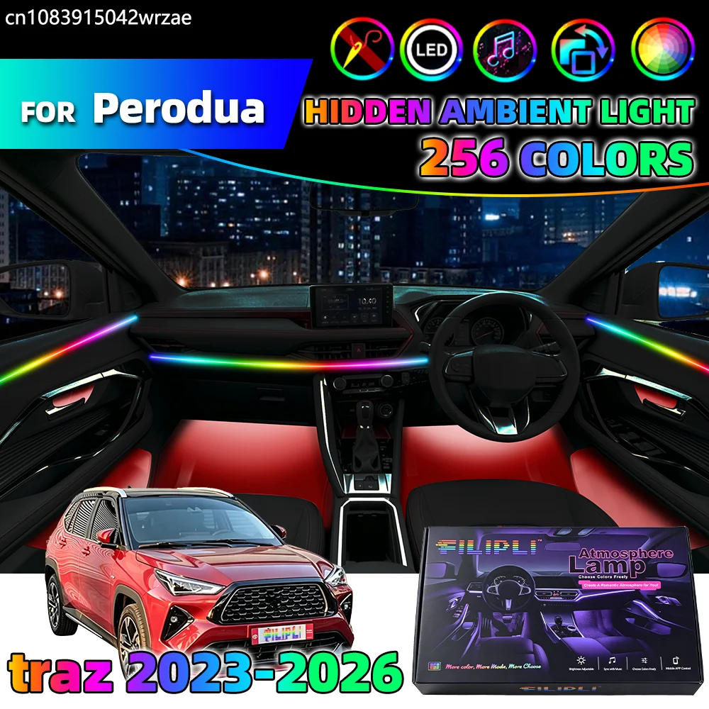 18 in 1 For Peroduatraz 2023-2026 Years Car Interior Ambient Lights Strips Breathing Lighting Kit App Control Auto LED strips
18 in 1 For Peroduatraz 2023-2026 Years Car Interior Ambient Lights Strips Breathing Lighting Kit App Control Auto LED strips