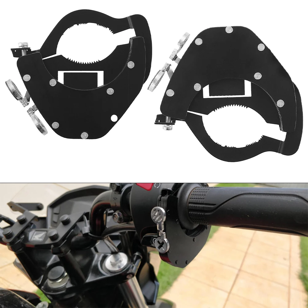 Stainless Steel Throttle Cruise Control System Compatible With Most Motorcycles Fixed With Bolts As Shown In The Figure
Stainless Steel Throttle Cruise Control System Compatible With Most Motorcycles Fixed With Bolts As Shown In The Figure