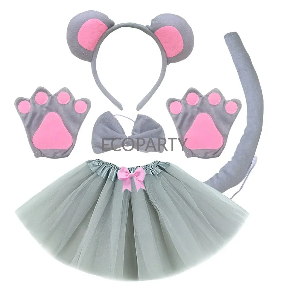 Kids Mouse Costume Set Mouse Ears Headband Bow Tie Gloves Tutu Skirt Animal Fancy Dress Costume Anime Clothes Disfraz
Kids Mouse Costume Set Mouse Ears Headband Bow Tie Gloves Tutu Skirt Animal Fancy Dress Costume Anime Clothes Disfraz