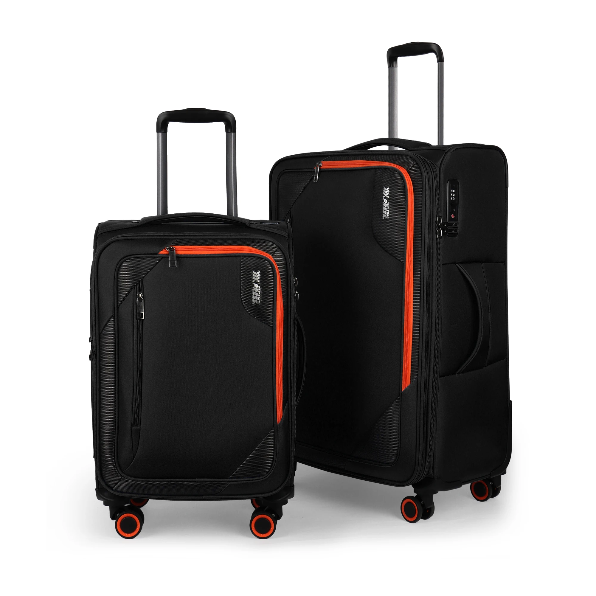 Softside Luggage Expandable Suitcase 2PCS Set Travel Softshell Durable Luggage with 360° Wheels & TSA Lock 22'+28" or 22"+32"
Softside Luggage Expandable Suitcase 2PCS Set Travel Softshell Durable Luggage with 360° Wheels & TSA Lock 22'+28" or 22"+32"