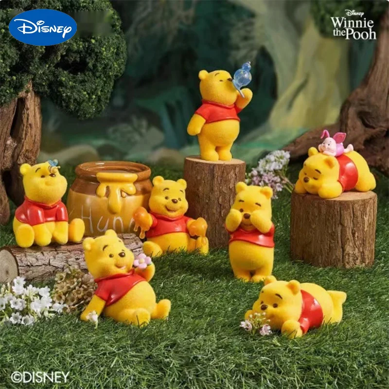 Cute Winnie the Pooh Blind Box Mystery Figure - Flocking Doll from The Pooh's Happy Everyday Series Gifts & Toys Birthday Party
Cute Winnie the Pooh Blind Box Mystery Figure - Flocking Doll from The Pooh's Happy Everyday Series Gifts & Toys Birthday Party