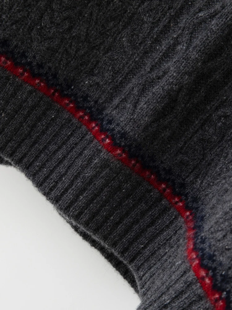 TLOML New Women 100% Cashmere Sweater O-neck Snowflake Pullover Thick Autumn Winter Cashmere Knitted Soft Warm Loose Casual Tops
TLOML New Women 100% Cashmere Sweater O-neck Snowflake Pullover Thick Autumn Winter Cashmere Knitted Soft Warm Loose Casual Tops