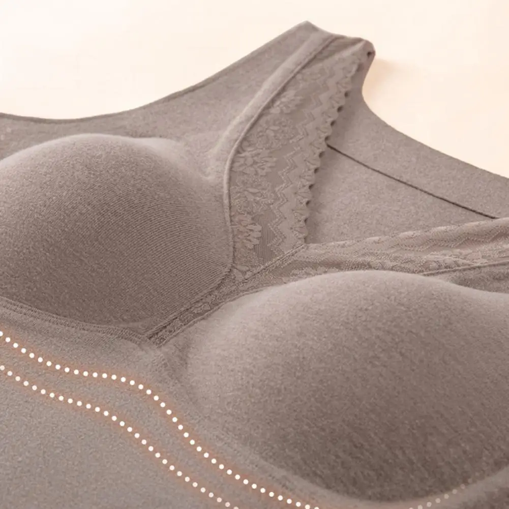 Женская теплая майка с подушечками для бюстгальтера, жилет из хлопка, шелка, шерсть, термобелье, топы, тонкий осенне-зимний новый комфортный кружевной бюстгальтер
Женская теплая майка с подушечками для бюстгальтера, жилет из хлопка, шелка, шерсть, термобелье, топы, тонкий осенне-зимний новый комфортный кружевной бюстгальтер