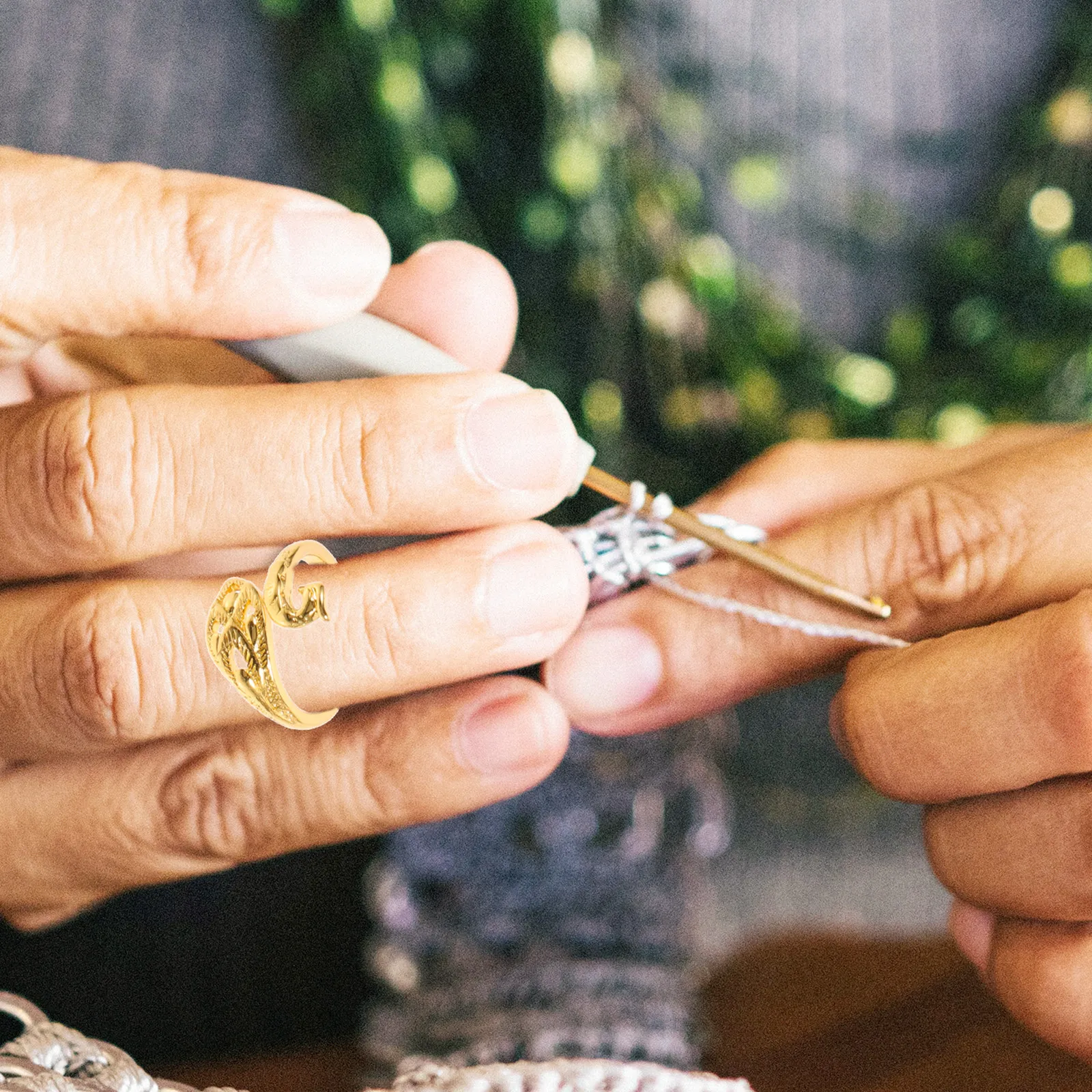 Набор из 4 прочных стальных колец-держателей для пряжи, не деформирующихся при использовании, для эффективного вязания и плетения крючком, для фиксации нескольких нитей.
Набор из 4 прочных стальных колец-держателей для пряжи, не деформирующихся при использовании, для эффективного вязания и плетения крючком, для фиксации нескольких нитей.