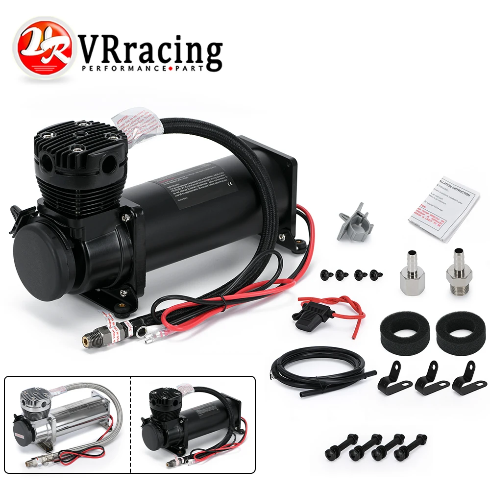 Universal DC 12V 480c MAXPOWER 200 PSI OUTLET 3/8 NPT car Air Suspension Compressor/ Pump Car Accessories VR-VAC01
Universal DC 12V 480c MAXPOWER 200 PSI OUTLET 3/8 NPT car Air Suspension Compressor/ Pump Car Accessories VR-VAC01