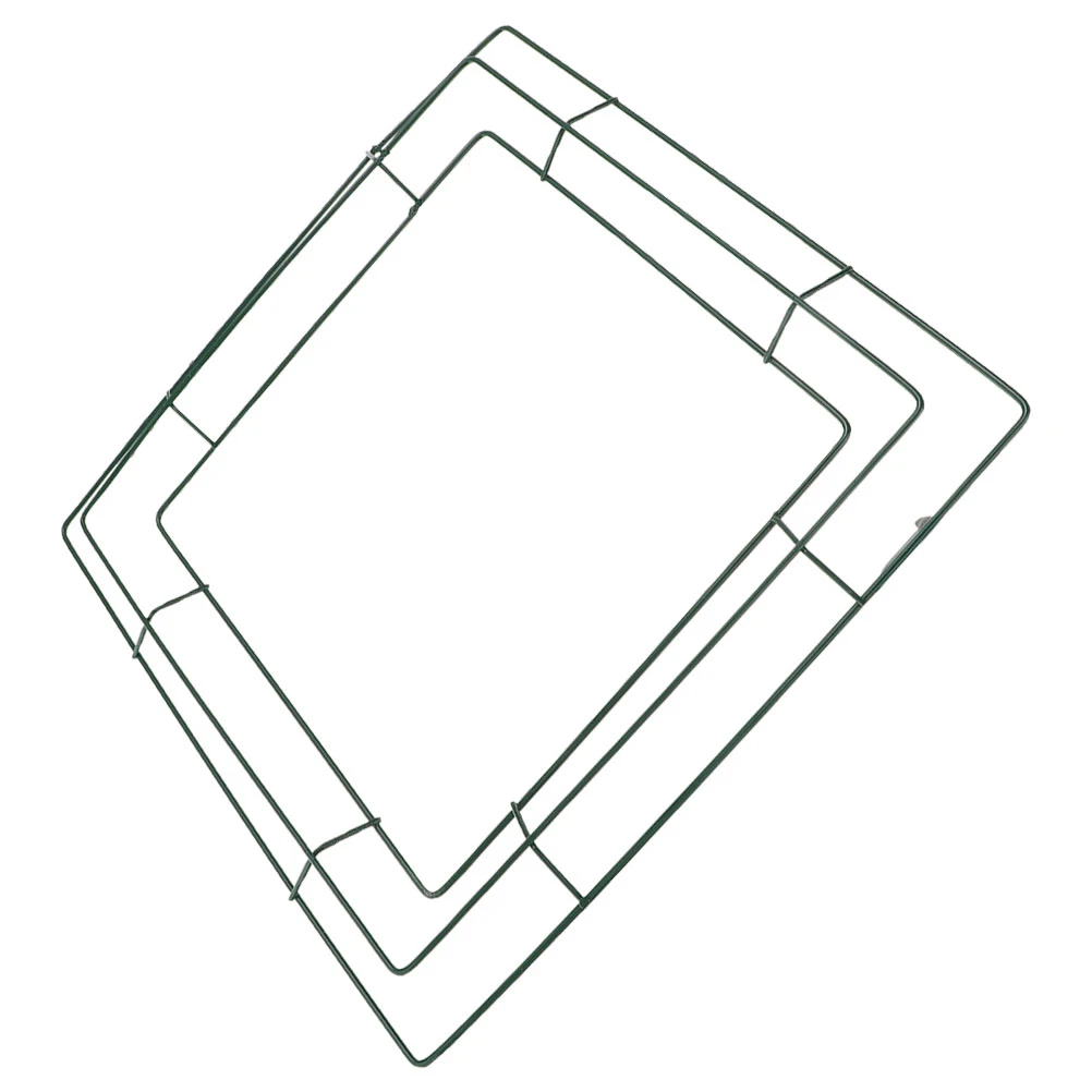 1pc Square Metal Wire Wreath Frame 35X35Cm Green Sturdy Iron Craft Base Diy Floral Holiday Wedding Decor Outdoor Front Door
1pc Square Metal Wire Wreath Frame 35X35Cm Green Sturdy Iron Craft Base Diy Floral Holiday Wedding Decor Outdoor Front Door