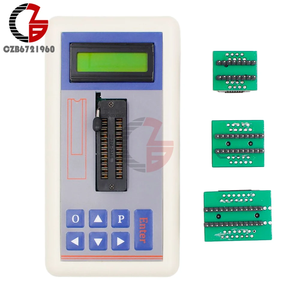 Integrated Circuit Ic Chip Tester Transistor Tester Optocoupler Operational Amplifier Regulator Tube Auto Device 16PIN 20 24PIN
Integrated Circuit Ic Chip Tester Transistor Tester Optocoupler Operational Amplifier Regulator Tube Auto Device 16PIN 20 24PIN