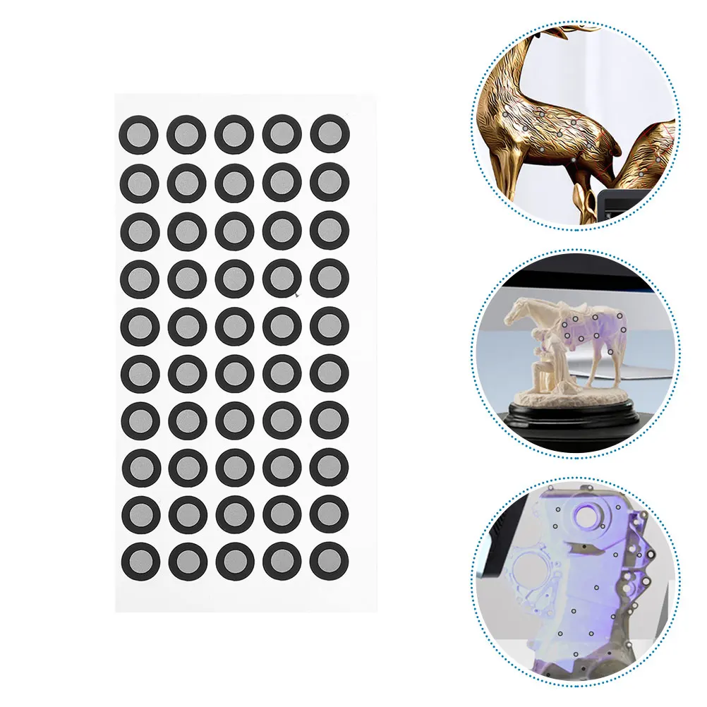 10 Sheets 6mm Reflective Markers 10mm Size PET Film Stickers for 3D Scanning Dots Scanner Positioning Points Reference
10 Sheets 6mm Reflective Markers 10mm Size PET Film Stickers for 3D Scanning Dots Scanner Positioning Points Reference