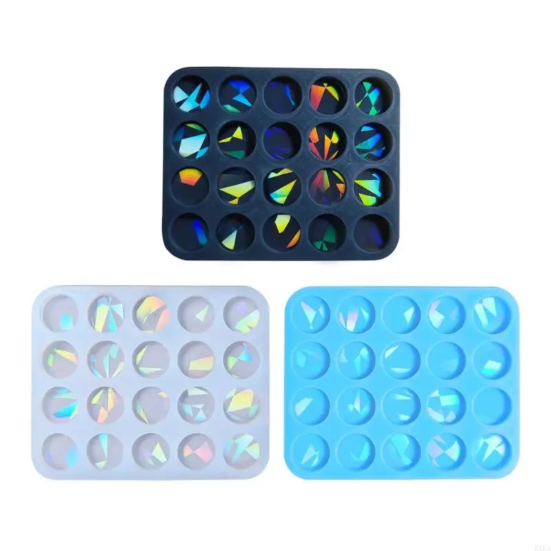 KXRA Round Mold Silicone Jewelry Pendant Resin Mold Sparkling Round Epoxy Mold Earring Charm Mold DIY Craft
KXRA Round Mold Silicone Jewelry Pendant Resin Mold Sparkling Round Epoxy Mold Earring Charm Mold DIY Craft
