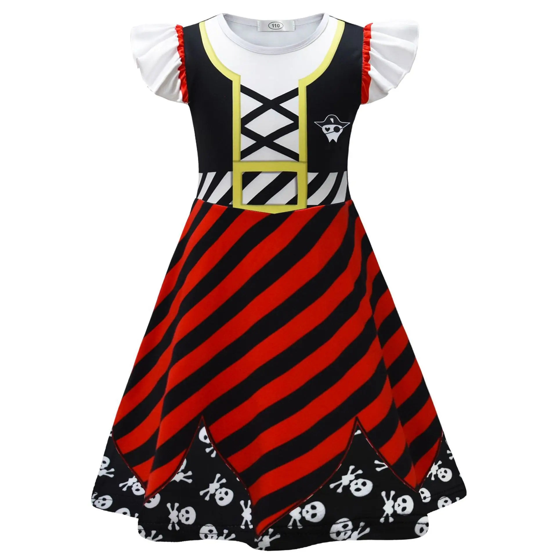 Girls Carnival Party Costume for Kids Halloween Pirate Cosplay Dress Masquerade Performance Party Outfit 3-8 Years
Girls Carnival Party Costume for Kids Halloween Pirate Cosplay Dress Masquerade Performance Party Outfit 3-8 Years