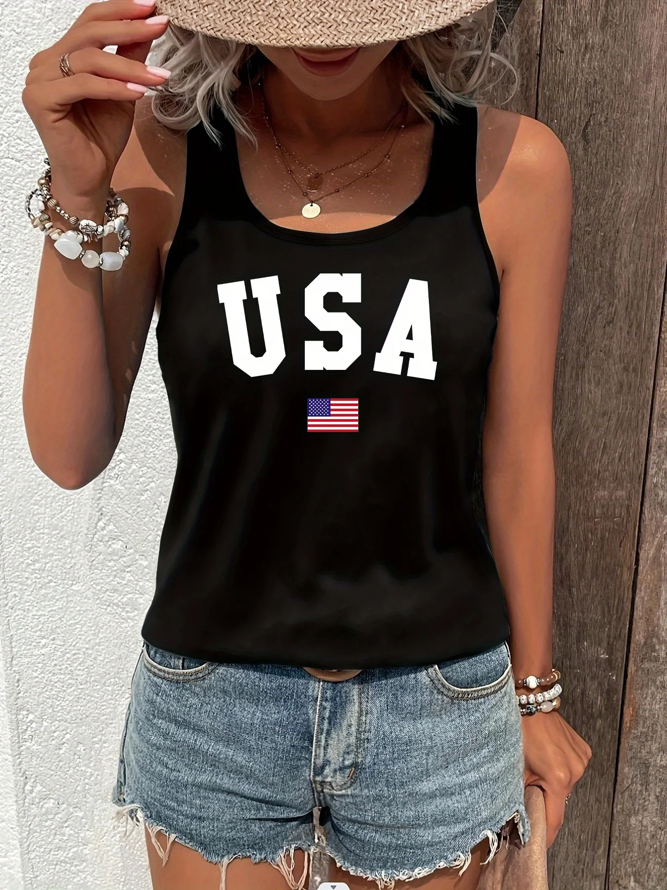 Summer Women's Tops black white sleeveless tshirt Sexy Sleeveless Loose Vest Holiday Style Hawaiian Top Summer White
Summer Women's Tops black white sleeveless tshirt Sexy Sleeveless Loose Vest Holiday Style Hawaiian Top Summer White