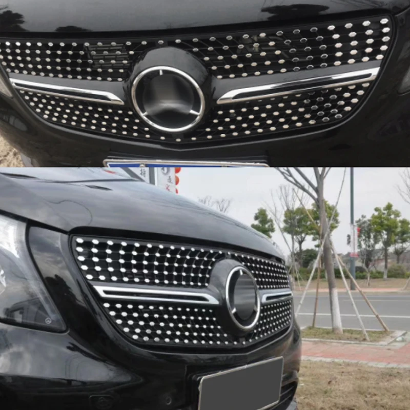Upgrade Luxury Grillle Front W447 Bumper Grille Car Accessories for V Class Vito V260 V250 Grill Auto Accessories
Upgrade Luxury Grillle Front W447 Bumper Grille Car Accessories for V Class Vito V260 V250 Grill Auto Accessories