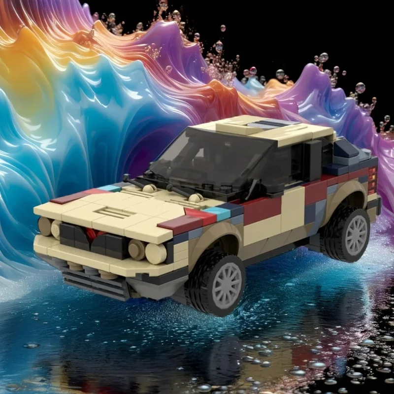 445PCS MOC City Champions Super Car Lancia Delta Safari 89 Lite Series 8V Class Model Technology DIY Building Blocks Gift Home
445PCS MOC City Champions Super Car Lancia Delta Safari 89 Lite Series 8V Class Model Technology DIY Building Blocks Gift Home