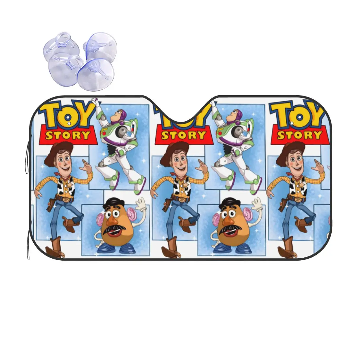 Custom Toy Story Cartoon Car Windshield Sunshade Front Windshield Sun Shade Visor
Custom Toy Story Cartoon Car Windshield Sunshade Front Windshield Sun Shade Visor