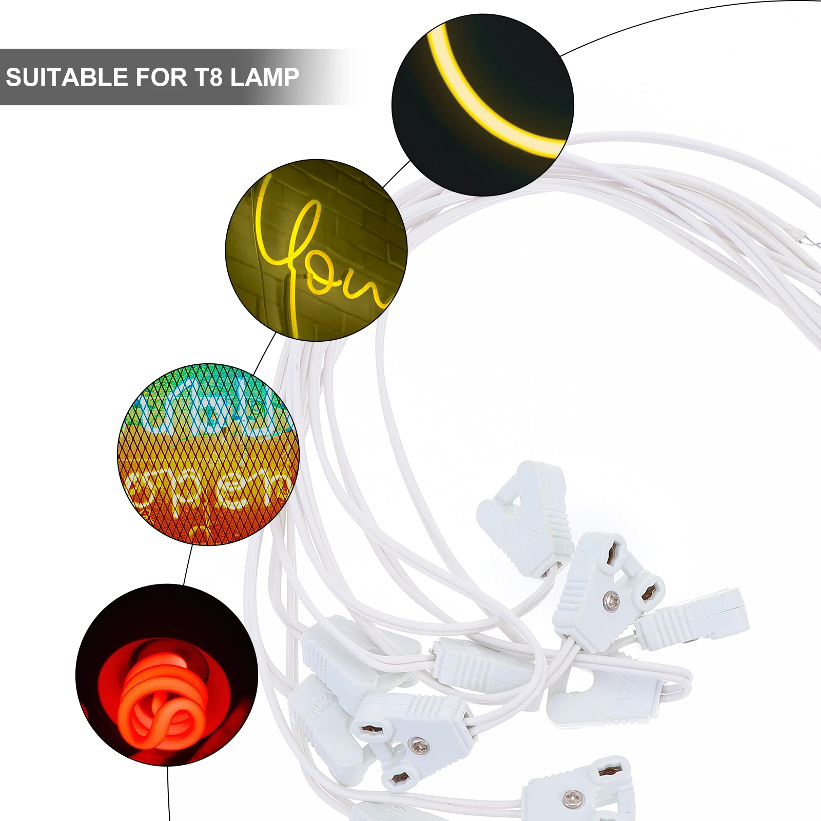 10 Pcs Lamp Connection Line LED Tube Supplies Light Wire Cable Connecting Accessories Tinned
10 Pcs Lamp Connection Line LED Tube Supplies Light Wire Cable Connecting Accessories Tinned