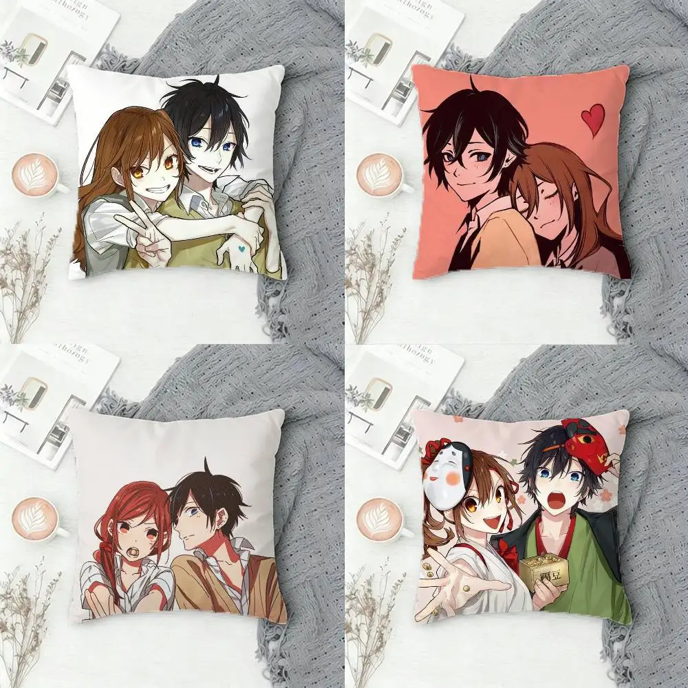 Horimiya Hori-san to Miyamura-kun Double-sided Printed Square Pillow Cover Decorative Cushion Cover for Sofa Bedroom Bedside
Horimiya Hori-san to Miyamura-kun Double-sided Printed Square Pillow Cover Decorative Cushion Cover for Sofa Bedroom Bedside