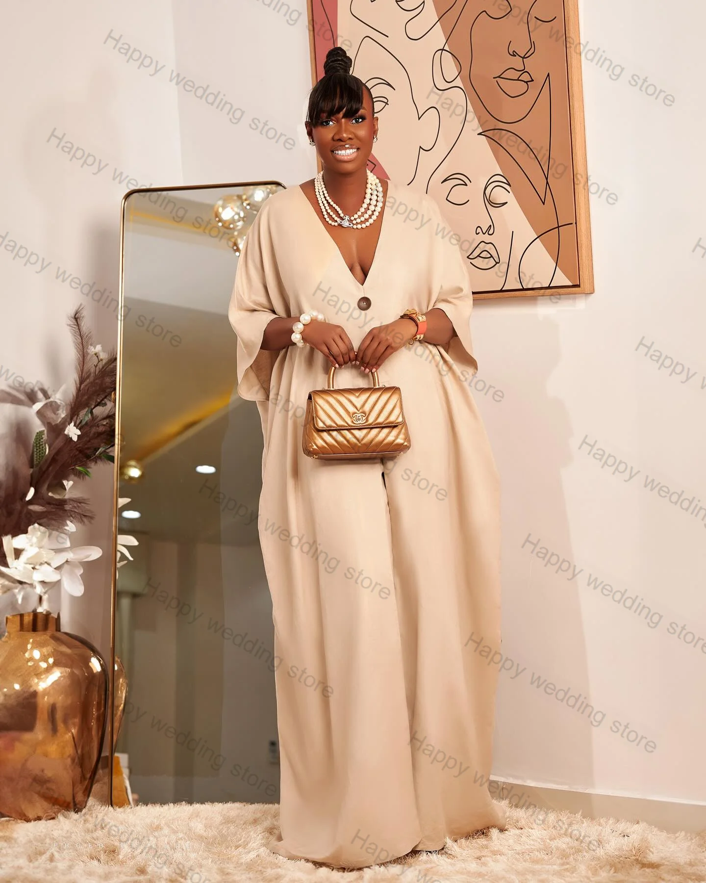 Beige Formal Women Suit Pants Set 2 Piece Long Blazer+Trousers Sexy V Neck Business Wedding Tuxedos Office Jacket Tailored Robe
Beige Formal Women Suit Pants Set 2 Piece Long Blazer+Trousers Sexy V Neck Business Wedding Tuxedos Office Jacket Tailored Robe