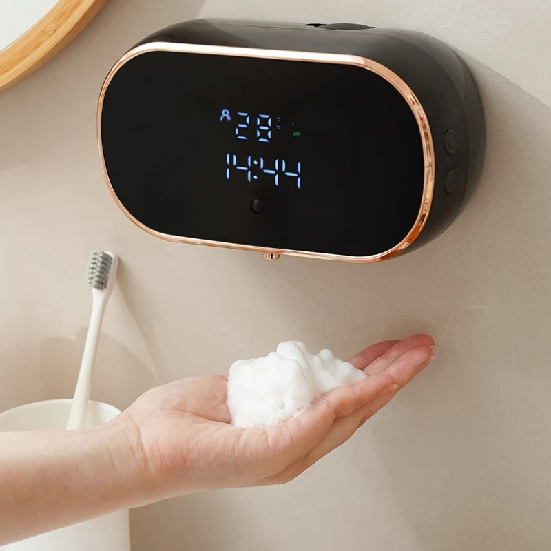Intelligent Integrated Foam Machine, Charging Soap Dispenser, Digital Display Hand Sanitizer, Wall-mounted Mobile Phone Washer
Intelligent Integrated Foam Machine, Charging Soap Dispenser, Digital Display Hand Sanitizer, Wall-mounted Mobile Phone Washer