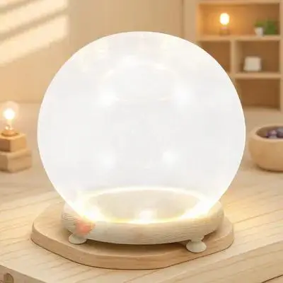 Glass Dome Cover with Wood Base Decorative Preserved Flower Display Case Clear Glass Dome for Home Shop Coffee Shop Ornament
Glass Dome Cover with Wood Base Decorative Preserved Flower Display Case Clear Glass Dome for Home Shop Coffee Shop Ornament
