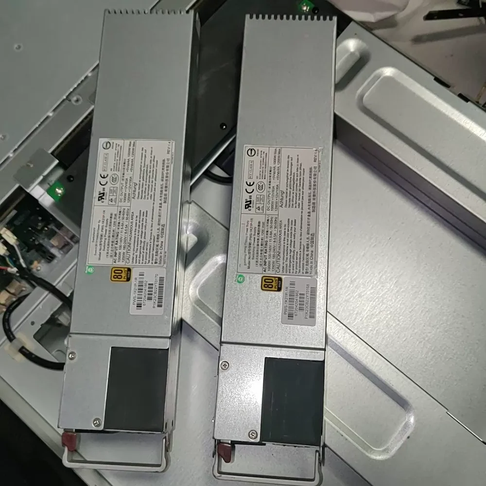 1PCS PWS-1K21P-1R Four-Star 1200W Server Redundant Power Supply Module
1PCS PWS-1K21P-1R Four-Star 1200W Server Redundant Power Supply Module