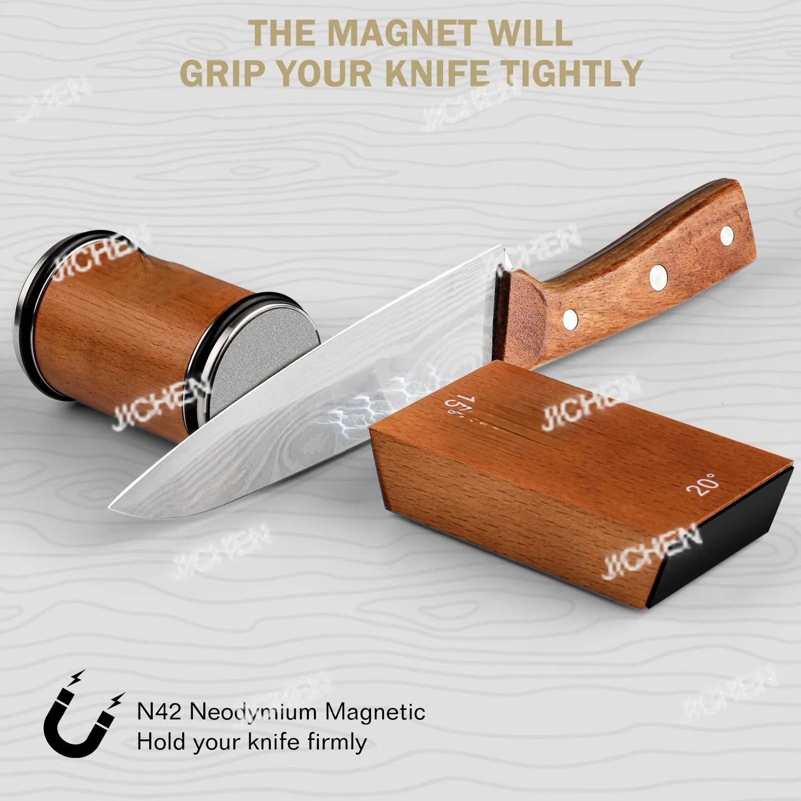 Neu sharpener tool, hob sharpener kit, 15 & 20 degree magnetic angle kitchen knife sharpener
Neu sharpener tool, hob sharpener kit, 15 & 20 degree magnetic angle kitchen knife sharpener