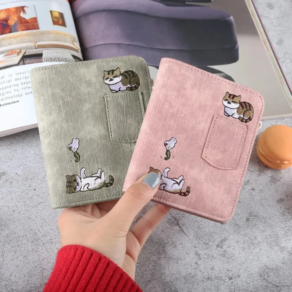 Women Cute Cat Wallet Small Zipper Girl Wallet Brand Designed Pu Leather Women Coin Purse Female Card Holder Wallet Billetera
Women Cute Cat Wallet Small Zipper Girl Wallet Brand Designed Pu Leather Women Coin Purse Female Card Holder Wallet Billetera