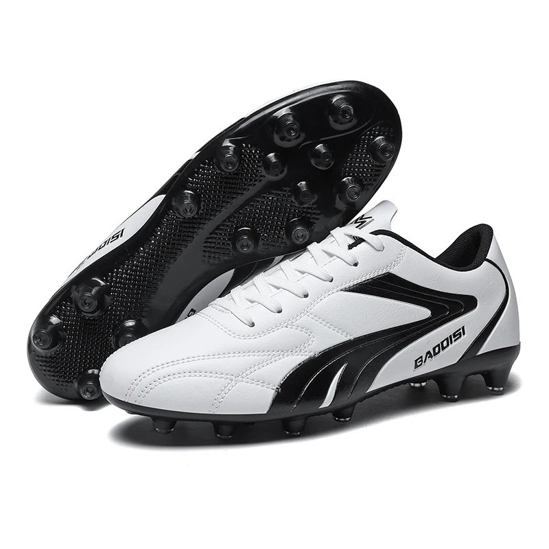 New Men Football Shoes TF/AG Professional Non Slip Football Boot Resistant Comfortable Soccer Shoes Indoor Booties Society Cleat
New Men Football Shoes TF/AG Professional Non Slip Football Boot Resistant Comfortable Soccer Shoes Indoor Booties Society Cleat