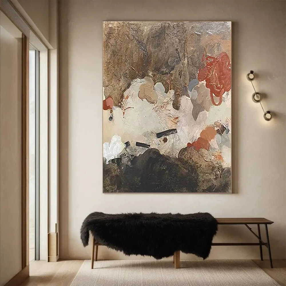 100% Hand-Painted Oil Painting On Canvas Abstract Yellow Pink Textured Modern Wall Art For Home Decor Poster Creative Artwork
100% Hand-Painted Oil Painting On Canvas Abstract Yellow Pink Textured Modern Wall Art For Home Decor Poster Creative Artwork