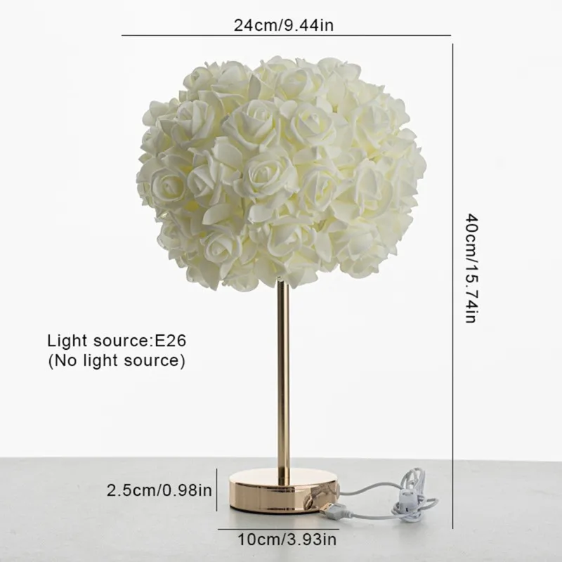 B97A-USB-Powered Rose Flower Table Lamp-Modern Minimalist Design, Warm Light To Create A Romantic Atmosphere Bedside For Bedroom
B97A-USB-Powered Rose Flower Table Lamp-Modern Minimalist Design, Warm Light To Create A Romantic Atmosphere Bedside For Bedroom
