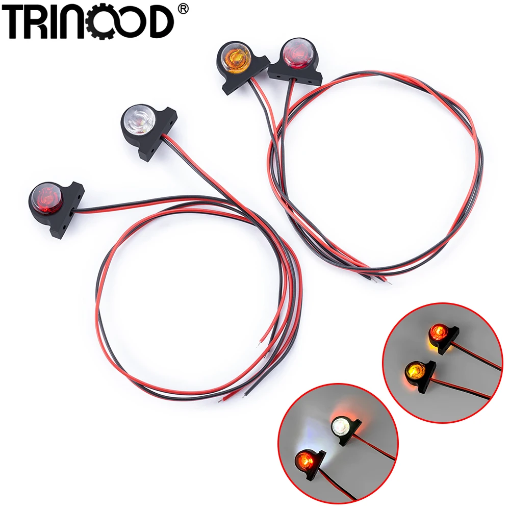 TRINOOD LED Position Lights Side Lamp Decorate for 1/14 Tamiya Truck Tipper RC Dump Car SCANIA 770S VOLVO MAN Parts
TRINOOD LED Position Lights Side Lamp Decorate for 1/14 Tamiya Truck Tipper RC Dump Car SCANIA 770S VOLVO MAN Parts