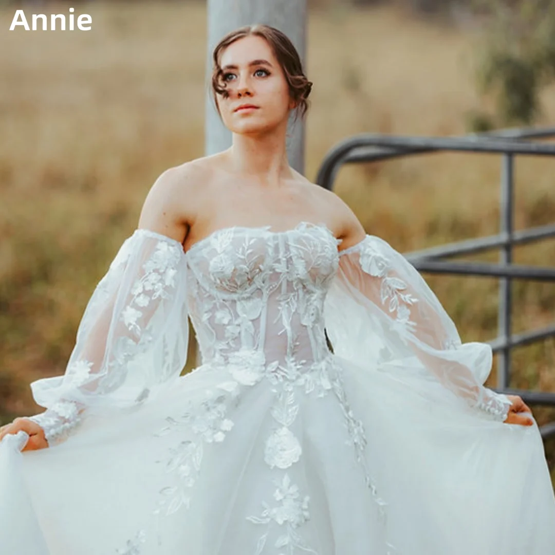 Annie Выпускные платья с цветочной вышивкой Великолепные тюлевые пышные рукава Белые вечерние платья А-образной формы Lady Robes De Soirée по индивидуальному заказу
Annie Выпускные платья с цветочной вышивкой Великолепные тюлевые пышные рукава Белые вечерние платья А-образной формы Lady Robes De Soirée по индивидуальному заказу