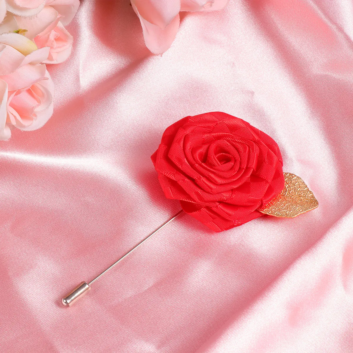12pcs Rose Corsage Fabric Flower Suit Breastpin Women Brooch Wedding Party Prom Clothes Pin Premium Material
12pcs Rose Corsage Fabric Flower Suit Breastpin Women Brooch Wedding Party Prom Clothes Pin Premium Material