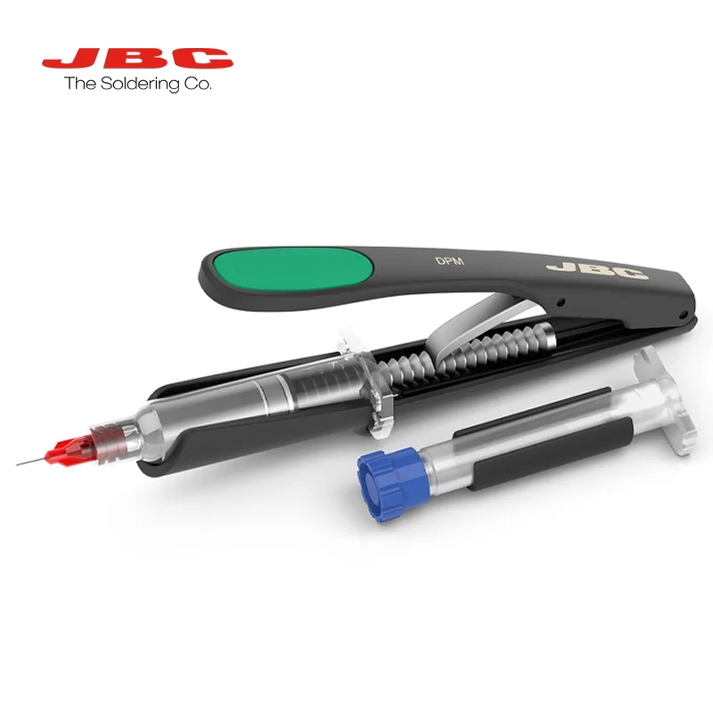 Оригинальный ручной дозатор паяльной пасты JBC DPM
Оригинальный ручной дозатор паяльной пасты JBC DPM