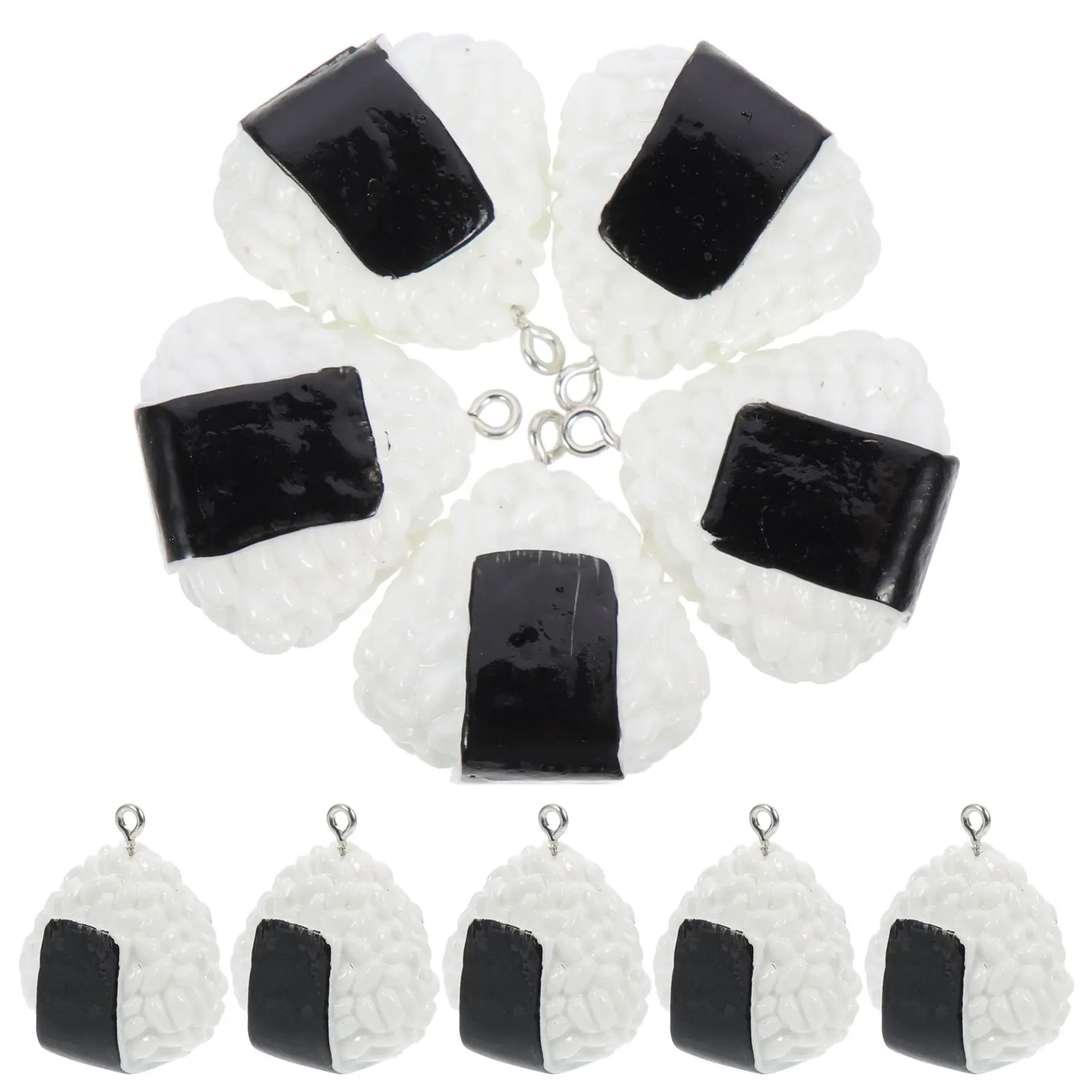 10 Pcs Resin Sushi Props Jewelry Charms Fake Food Pendant DIY Crafts Accessories Handbag Decorative Miniature Dollhouse
10 Pcs Resin Sushi Props Jewelry Charms Fake Food Pendant DIY Crafts Accessories Handbag Decorative Miniature Dollhouse