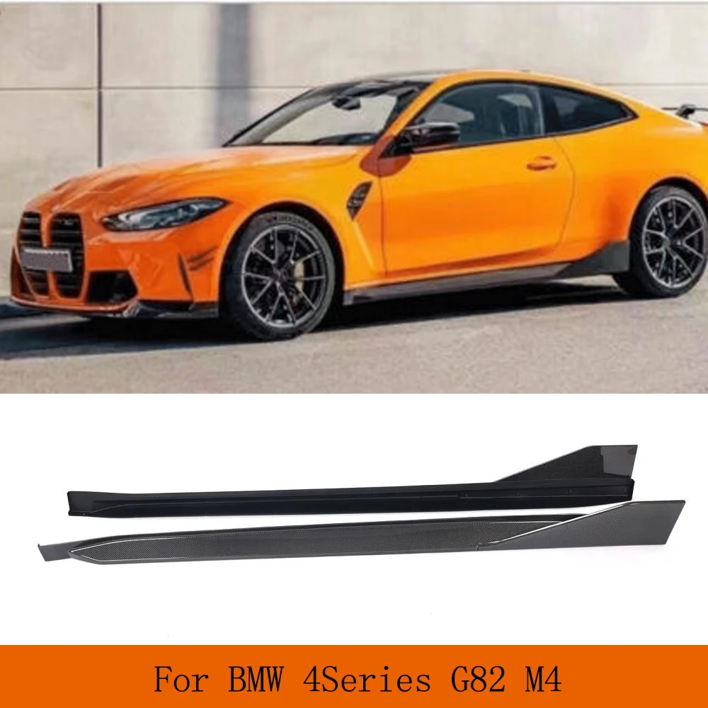 Car Side Skirts Spoiler Body Kits for BMW 4 Series G82 M4 Coupe Real Carbon Fiber Car Side Skirt Extension Lip Spoiler 2021 2022
Car Side Skirts Spoiler Body Kits for BMW 4 Series G82 M4 Coupe Real Carbon Fiber Car Side Skirt Extension Lip Spoiler 2021 2022