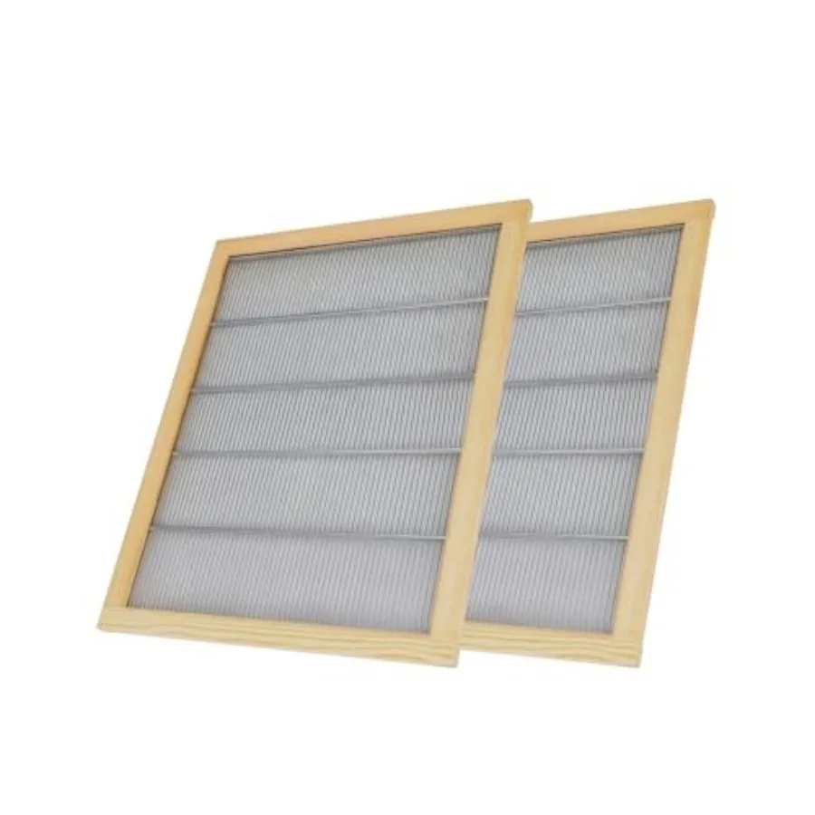 Wooden Bound Metal Queen Excluder 2 pcs 10 Frames Queen Excluder Beekeeping Separate The Queen from The Honey Beekeeping Suppli
Wooden Bound Metal Queen Excluder 2 pcs 10 Frames Queen Excluder Beekeeping Separate The Queen from The Honey Beekeeping Suppli