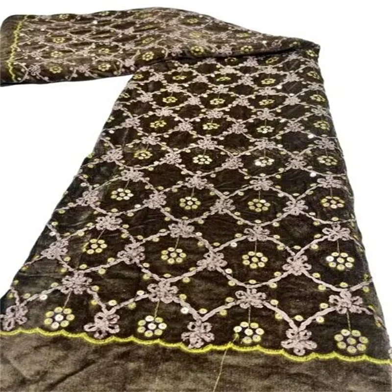 Green/Gold African Sequins Velvet Nigerian Wedding Lace Fabrics 2023 Blue High Quality Lace French Lace Fabric For Dress
Green/Gold African Sequins Velvet Nigerian Wedding Lace Fabrics 2023 Blue High Quality Lace French Lace Fabric For Dress