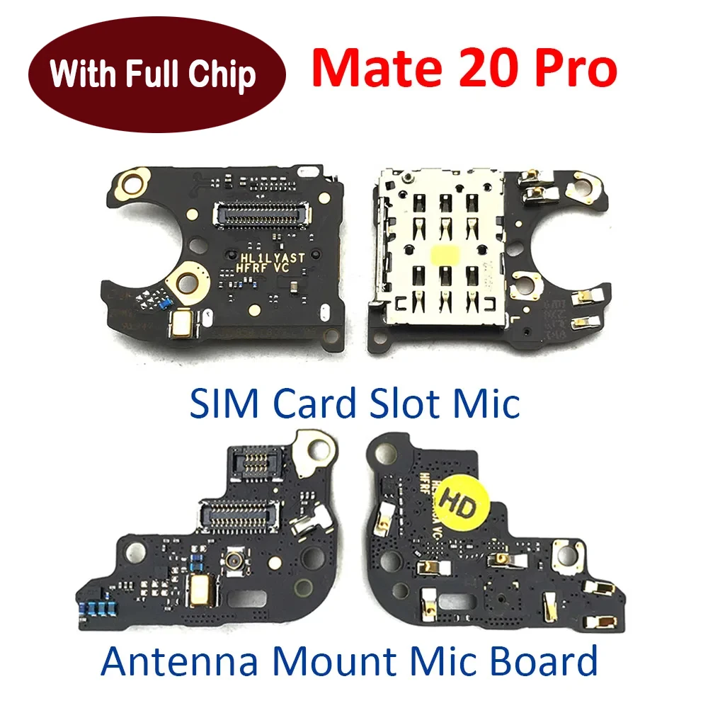 Новый держатель для SIM-карты, гнездовая плата для Huawei Mate 20 Pro, микрофонная Модульная плата, антенна, подключение сигнальной платы, гибкий кабель для микрофона
Новый держатель для SIM-карты, гнездовая плата для Huawei Mate 20 Pro, микрофонная Модульная плата, антенна, подключение сигнальной платы, гибкий кабель для микрофона