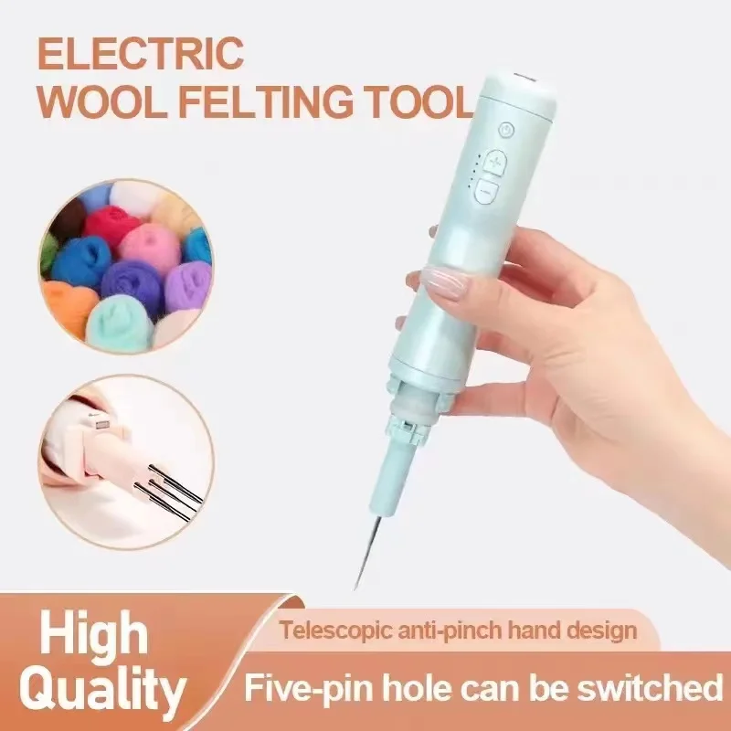 Electric Needle Felting Machine,Needle Felting Tool Supplies for Wool Felted Animals, Needle Felting Machine for Quick Felting
Electric Needle Felting Machine,Needle Felting Tool Supplies for Wool Felted Animals, Needle Felting Machine for Quick Felting