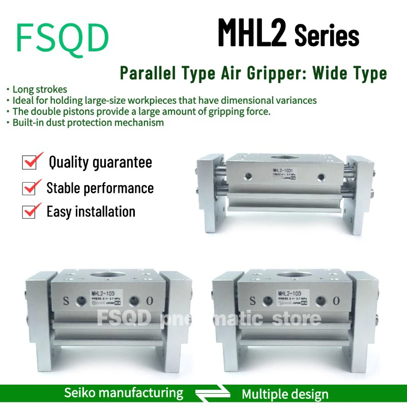 MHL2-20D 16D 16D1 16D2-2001 MHL2-20D1 MHL2-20D2 MHL2-20D-Z73L parallel style air gripper wide type MHL series cylinder
MHL2-20D 16D 16D1 16D2-2001 MHL2-20D1 MHL2-20D2 MHL2-20D-Z73L parallel style air gripper wide type MHL series cylinder