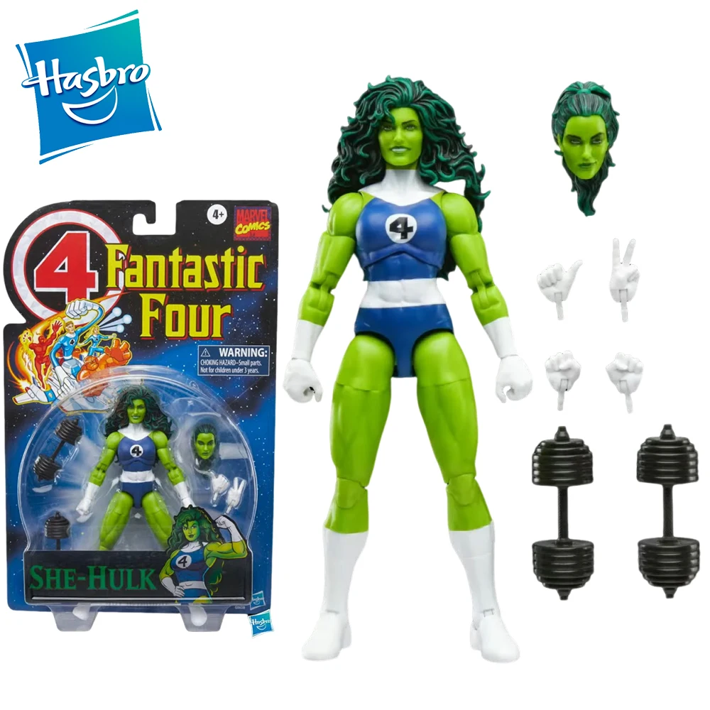 In Stock Original Hasbro Marvel Legends Fantastic Four She Hulk Anime Figure Action Figure Model Collection Hobby Doll Toys Boys
In Stock Original Hasbro Marvel Legends Fantastic Four She Hulk Anime Figure Action Figure Model Collection Hobby Doll Toys Boys