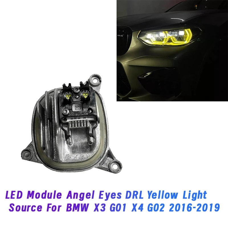 Lemon CSL Yellow DRL LED Module For BMW X3 G01 X4 G02 2016-2019 Eyes Daytime Running Lights Control Module
Lemon CSL Yellow DRL LED Module For BMW X3 G01 X4 G02 2016-2019 Eyes Daytime Running Lights Control Module
