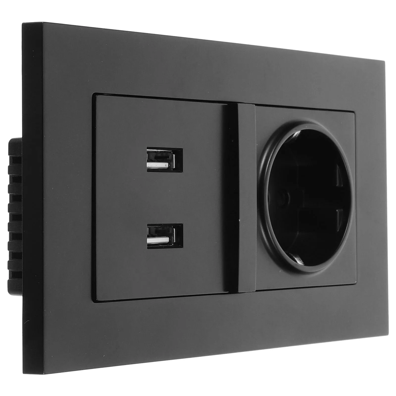 European St Socket 86 Type Panel Dual USB Wall Supply Home Hotel Room Storage ganizer
European St Socket 86 Type Panel Dual USB Wall Supply Home Hotel Room Storage ganizer