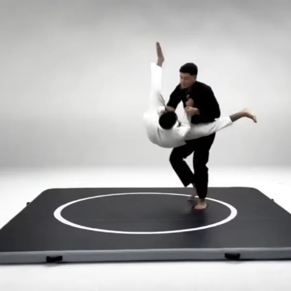 3x3m Inflatable Wrestling Mat, PVC Drop Stitch Air Track for Jiu Jitsu BJJ MMA Judo, Non Slip, Foldable, Portable for Home Gym
3x3m Inflatable Wrestling Mat, PVC Drop Stitch Air Track for Jiu Jitsu BJJ MMA Judo, Non Slip, Foldable, Portable for Home Gym