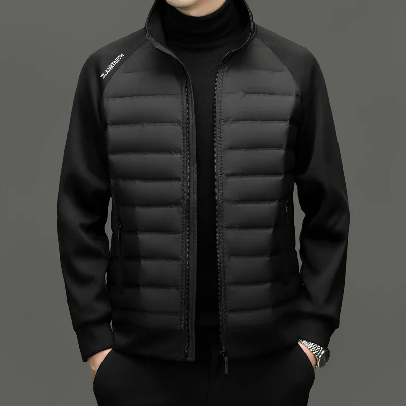 Designer Clothes Men Duck Down Male Padding Stand Collar Men's Lightweight Down Jacket Mens Winter Jacket Warm Man Coat
Designer Clothes Men Duck Down Male Padding Stand Collar Men's Lightweight Down Jacket Mens Winter Jacket Warm Man Coat